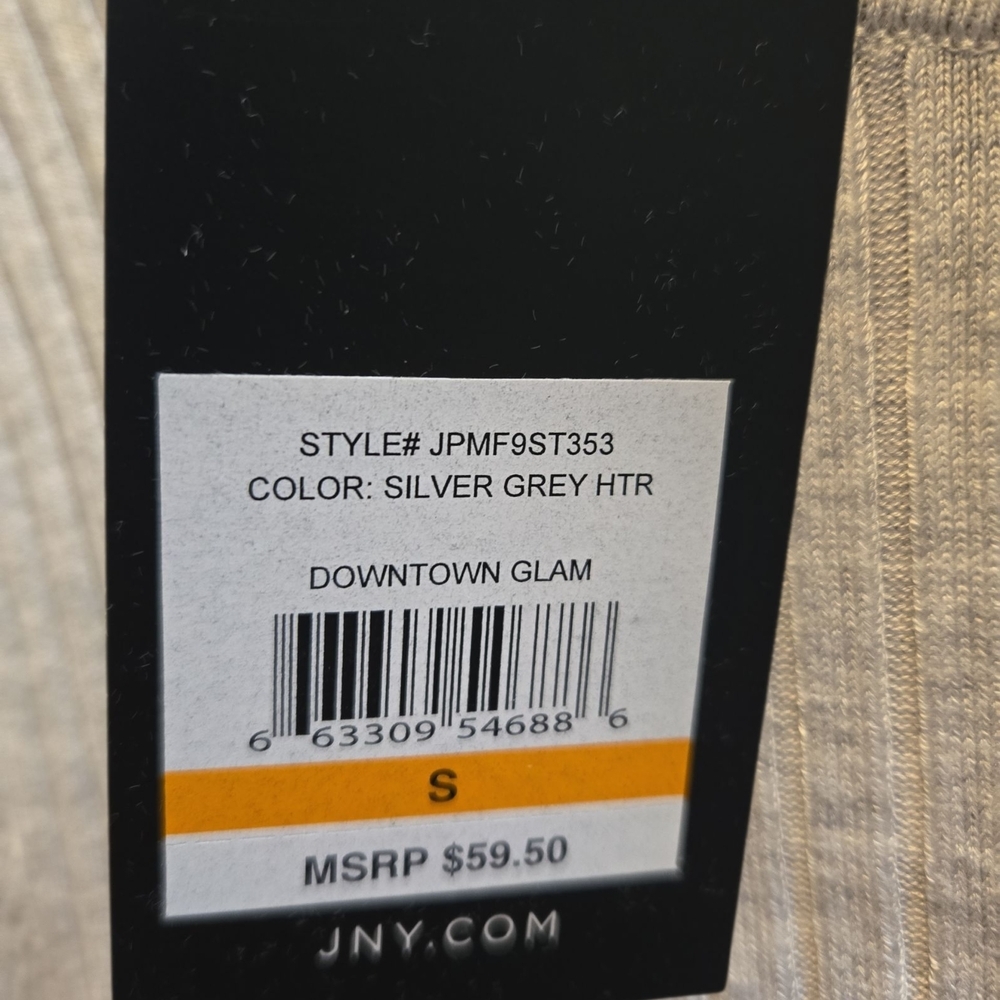 Jones New York Gray Turtleneck Sweater SZ S - Picture 3 of 4